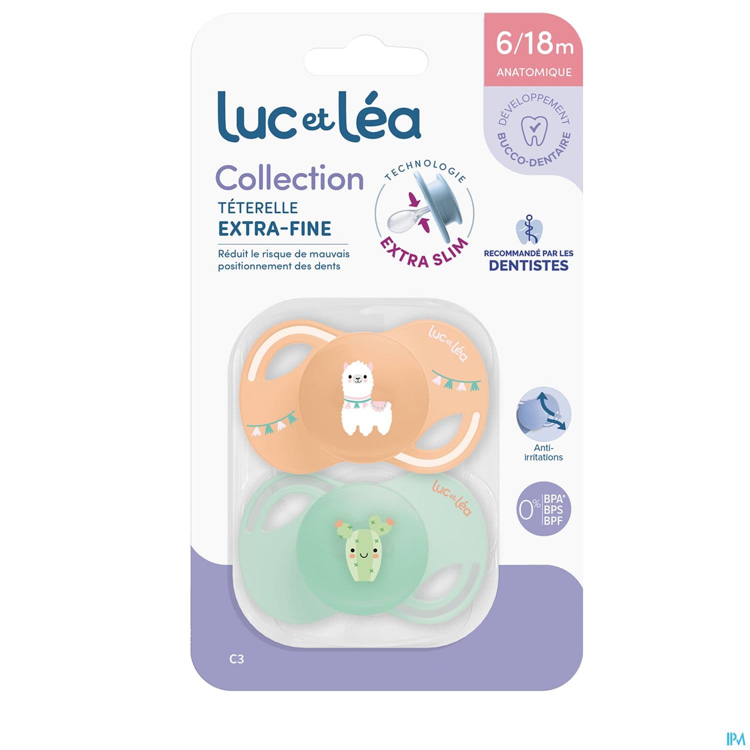 Luc Et Lea Sucette Collection 6/18m C3 2024 X2
