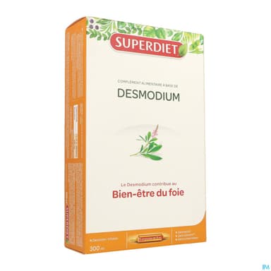 Superdiet Desmodium Ampoule Buvable 15ml 20