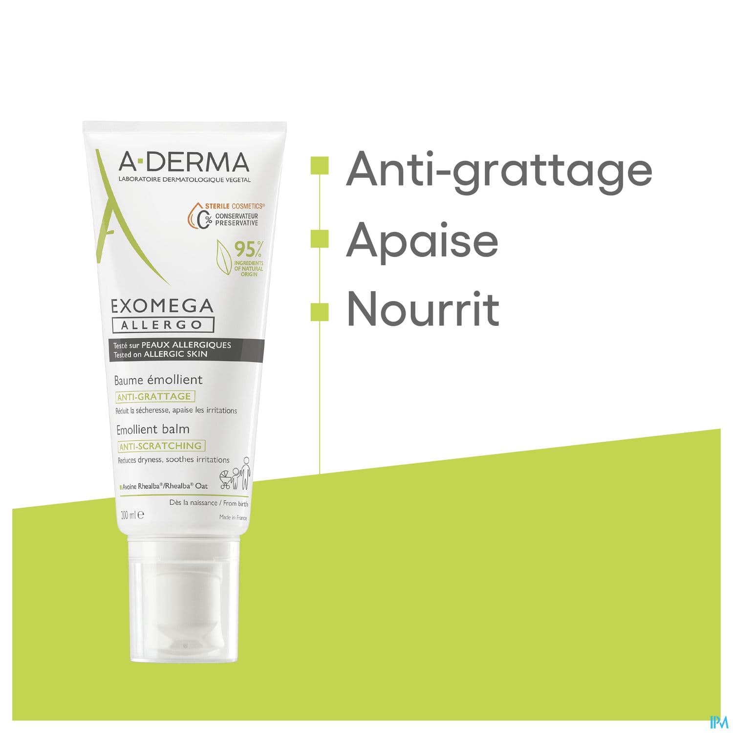 A-DERMA EXOMEGA ALLERGO 200ML