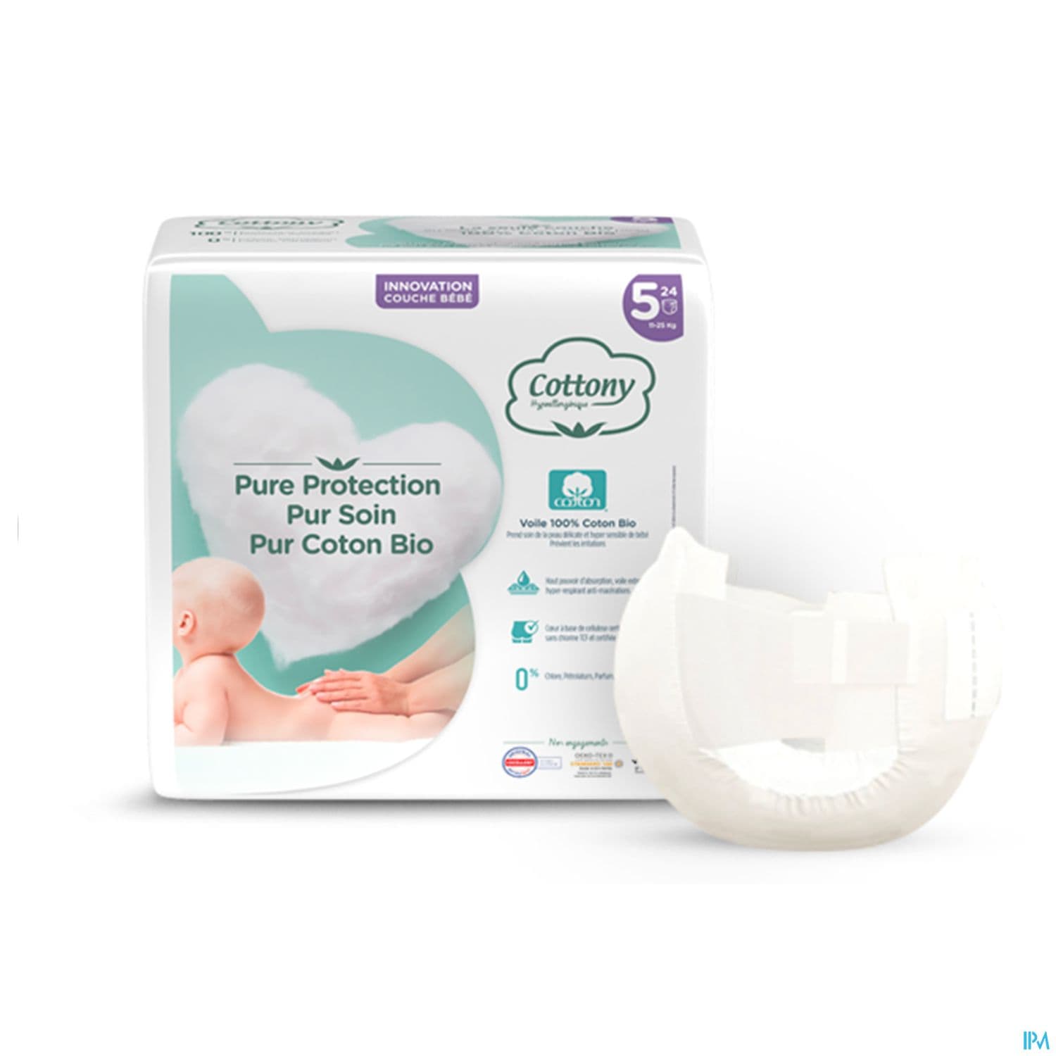 COTTONY COUCHE BB 11-25KG T5 24