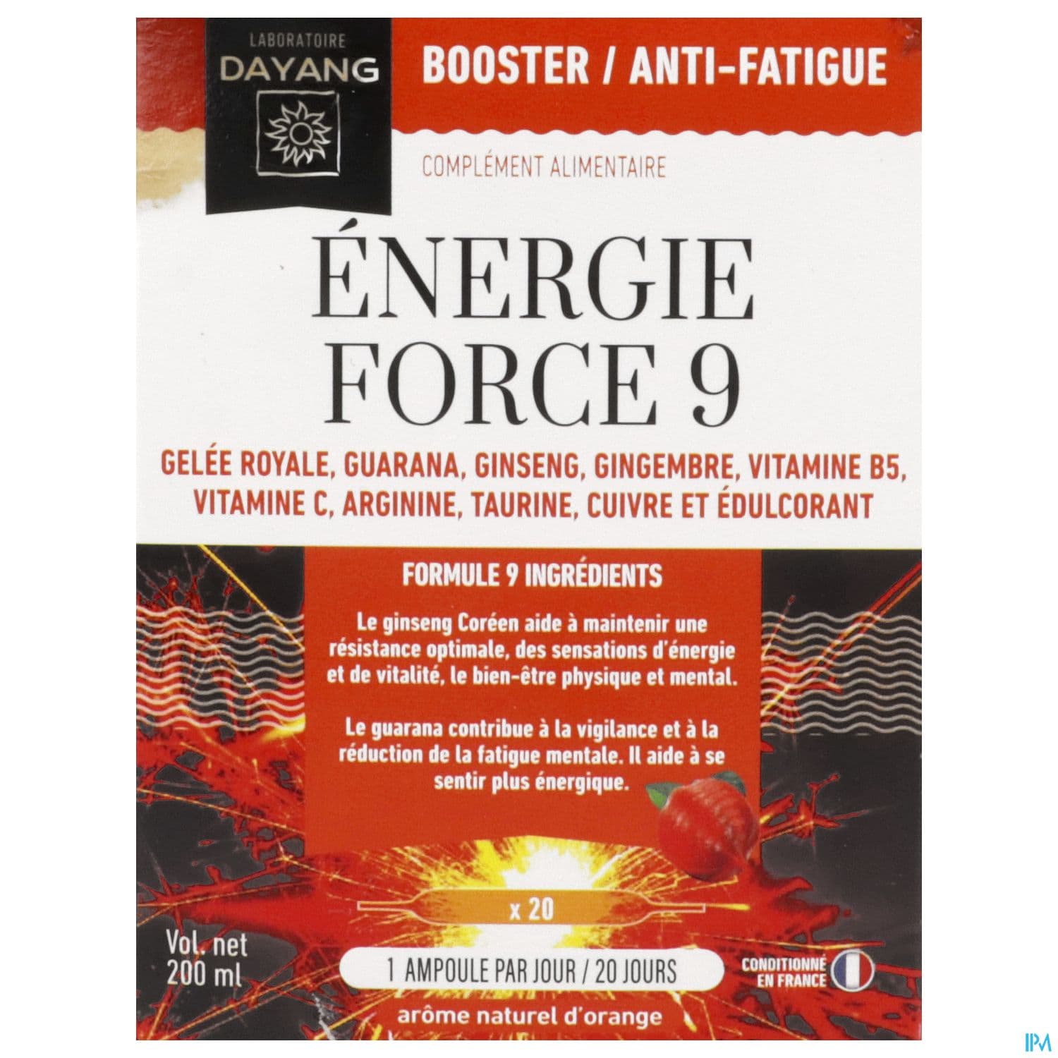 Dayang Energie Force 9 Ampoule 10ml 20
