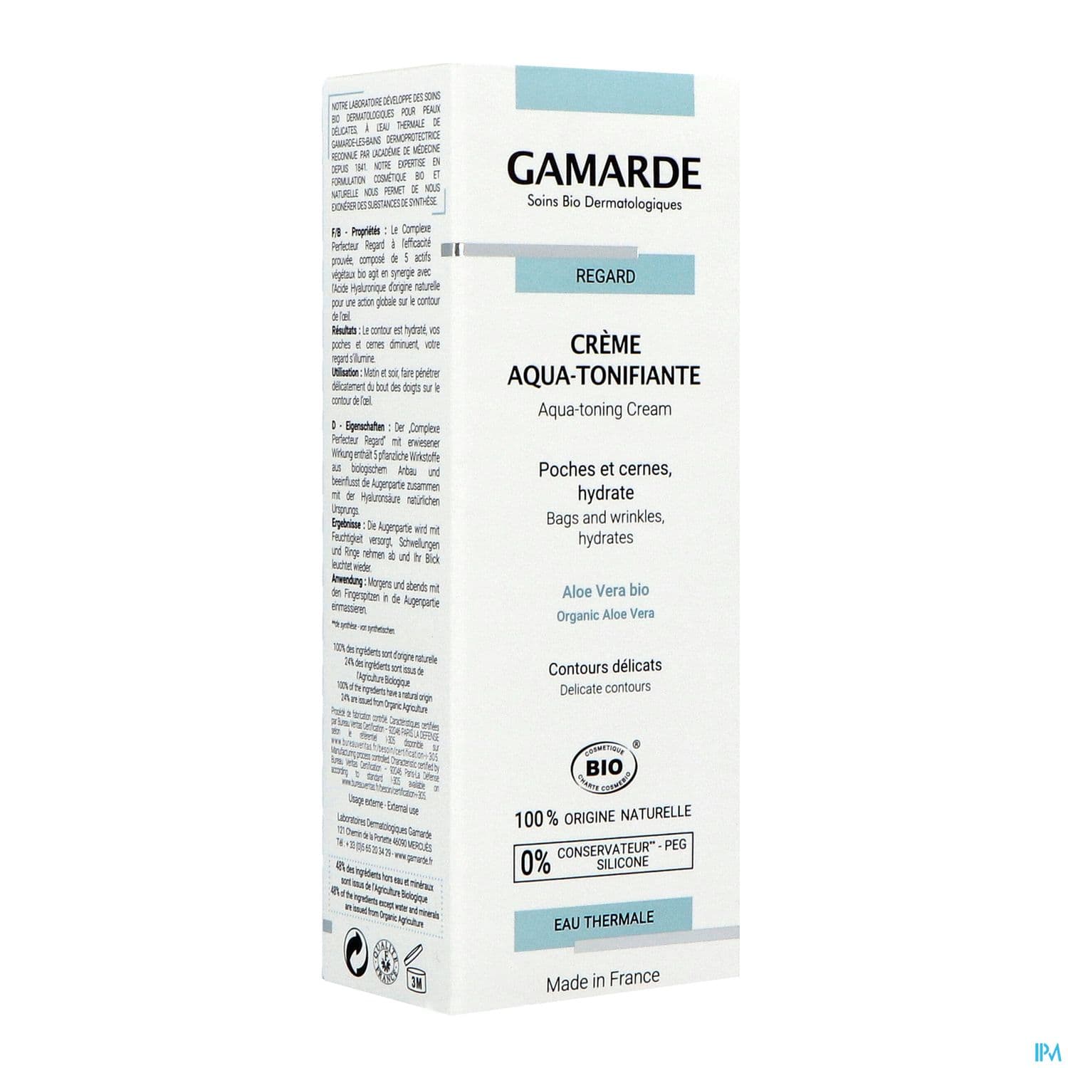 GAMARDE REGARD CR AQUA-TONIF 20G