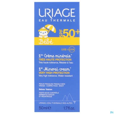 URIAGE BEBE 1ERE CR MIN SPF50 50ML