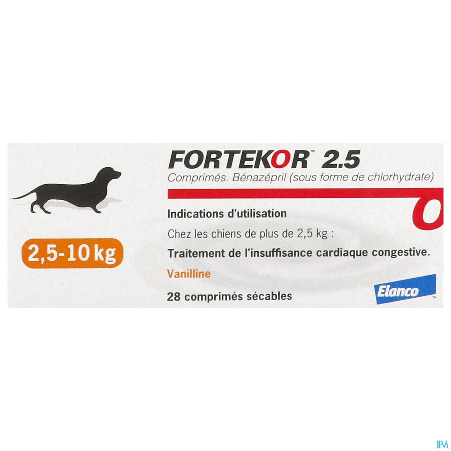 FORTEKOR 2,5 CHAT/CHIEN CPR 28