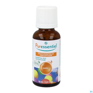 Puressentiel Diffuse Happy Huile Essentielle Pour Diffusionr 30ml
