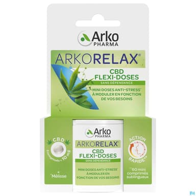 ARKORELAX CBD FLEXI-DOSE CPR60