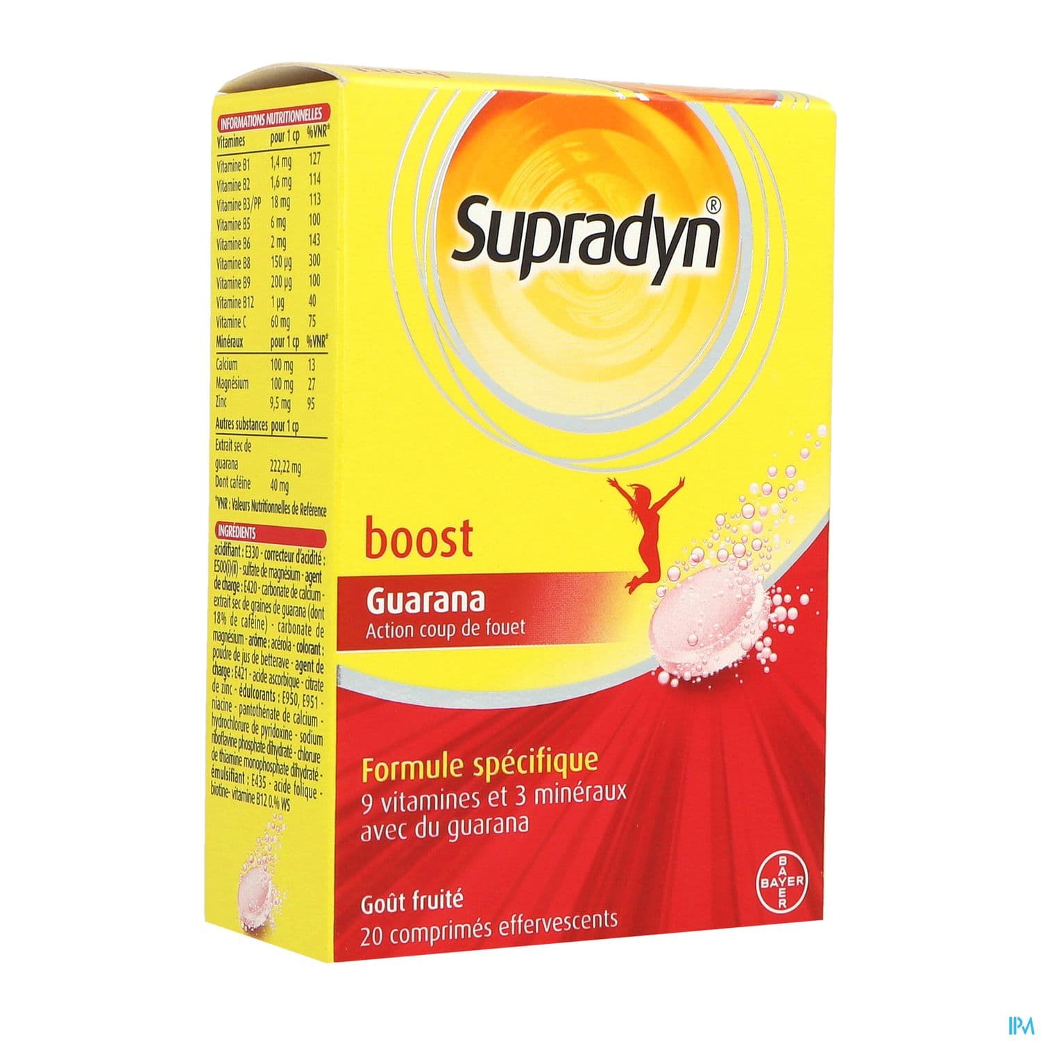 Supradyn Boost Comprime Effervescent 20