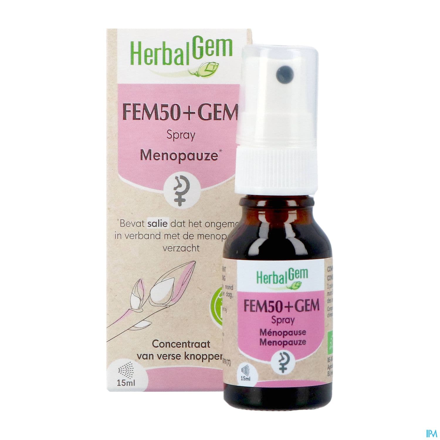HERBALGEM FEM50+GEM BIO 15ML