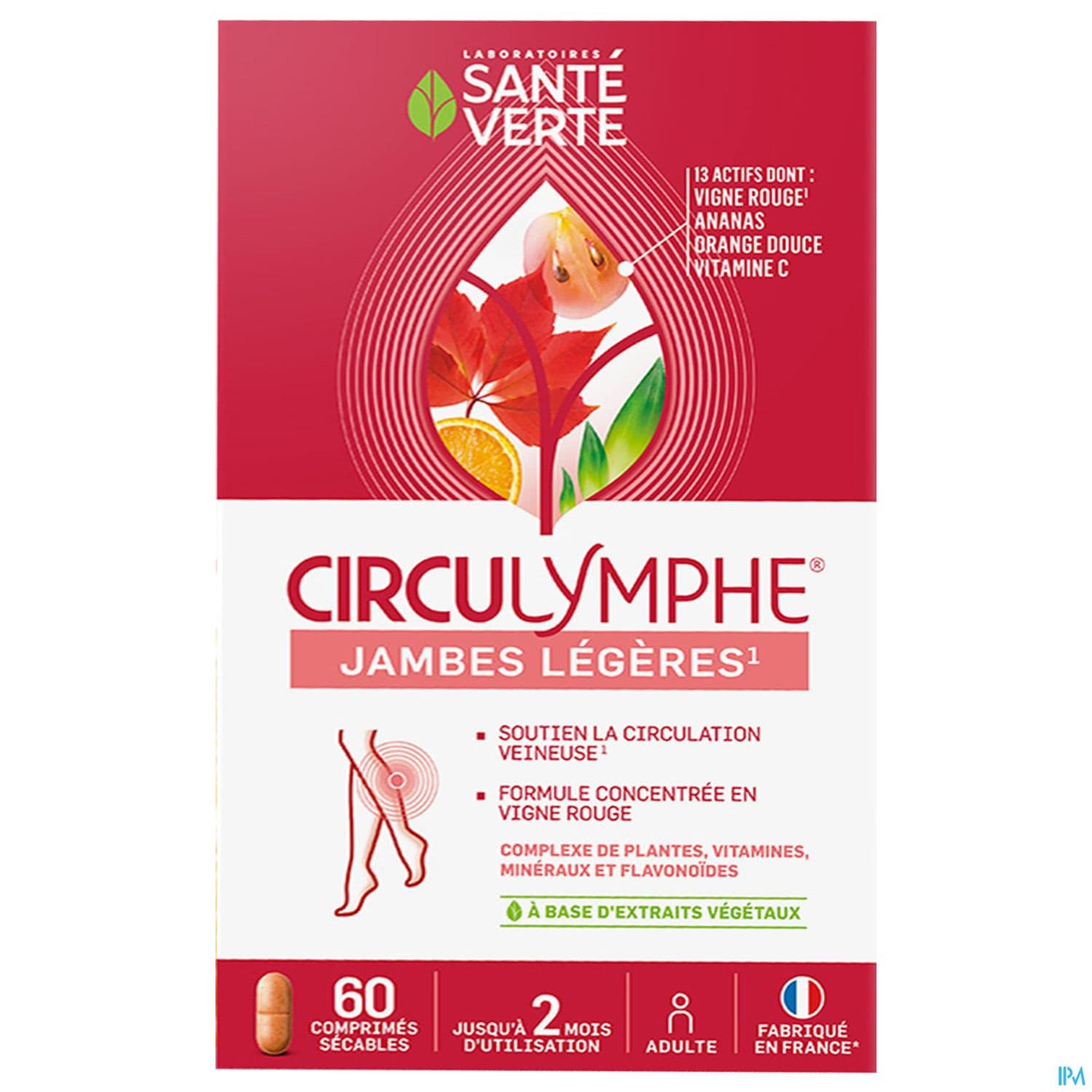 CIRCULYMPHE SANTE VERTE CPR60