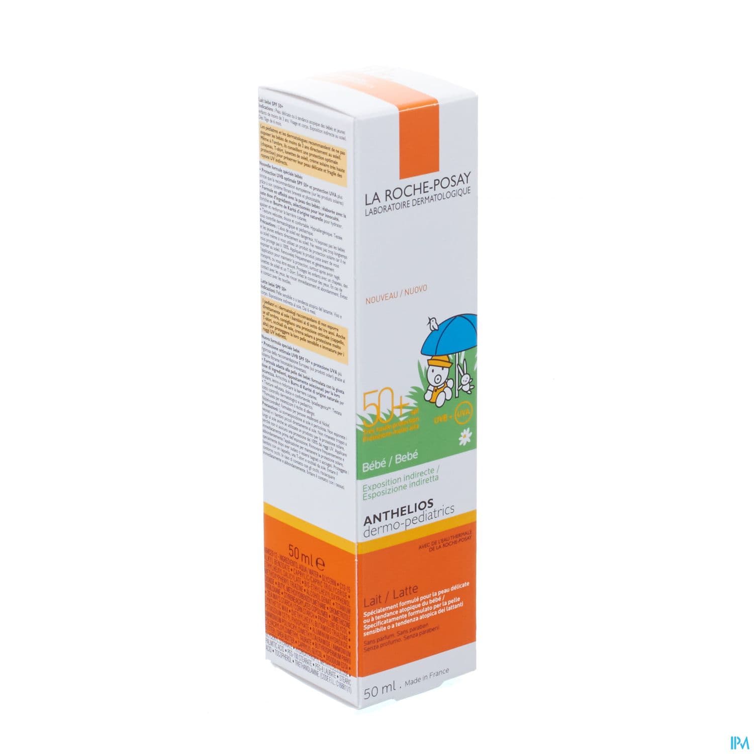 ANTHELIOS 50+ DERMOPED LAIT BB50ML