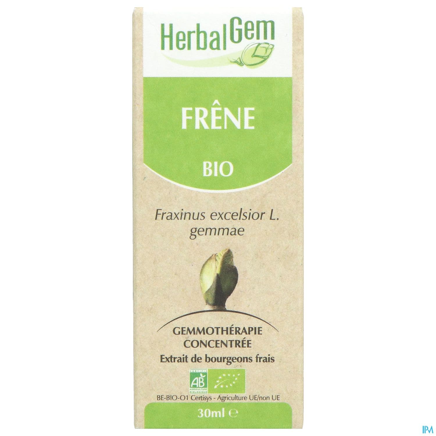 Herbalgem Frene Bourgeon Macerat Glycerin Bio 30ml