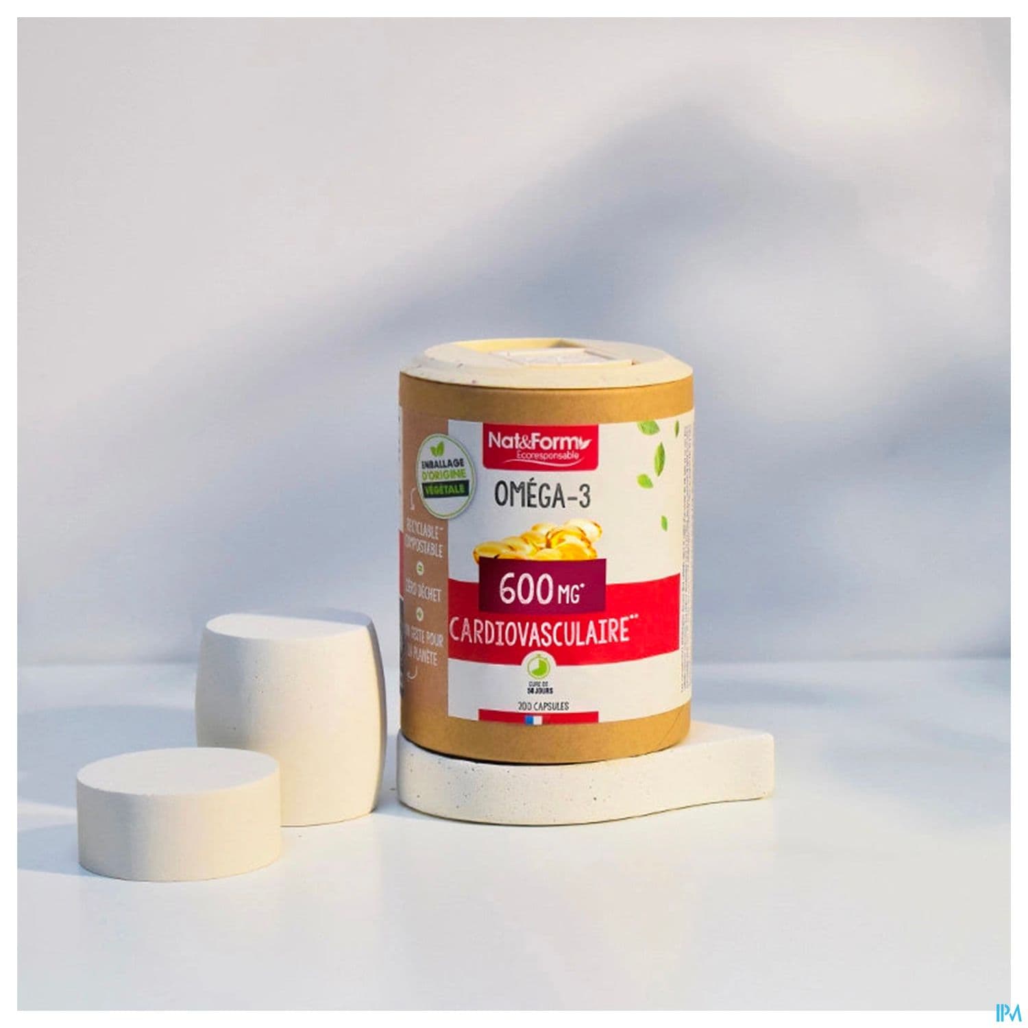 Nat Et Form Ecoresponsable Huile D'omega 3 Capsule 200