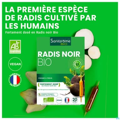 SANTAROME BIO RADIS NOIR AMP 20