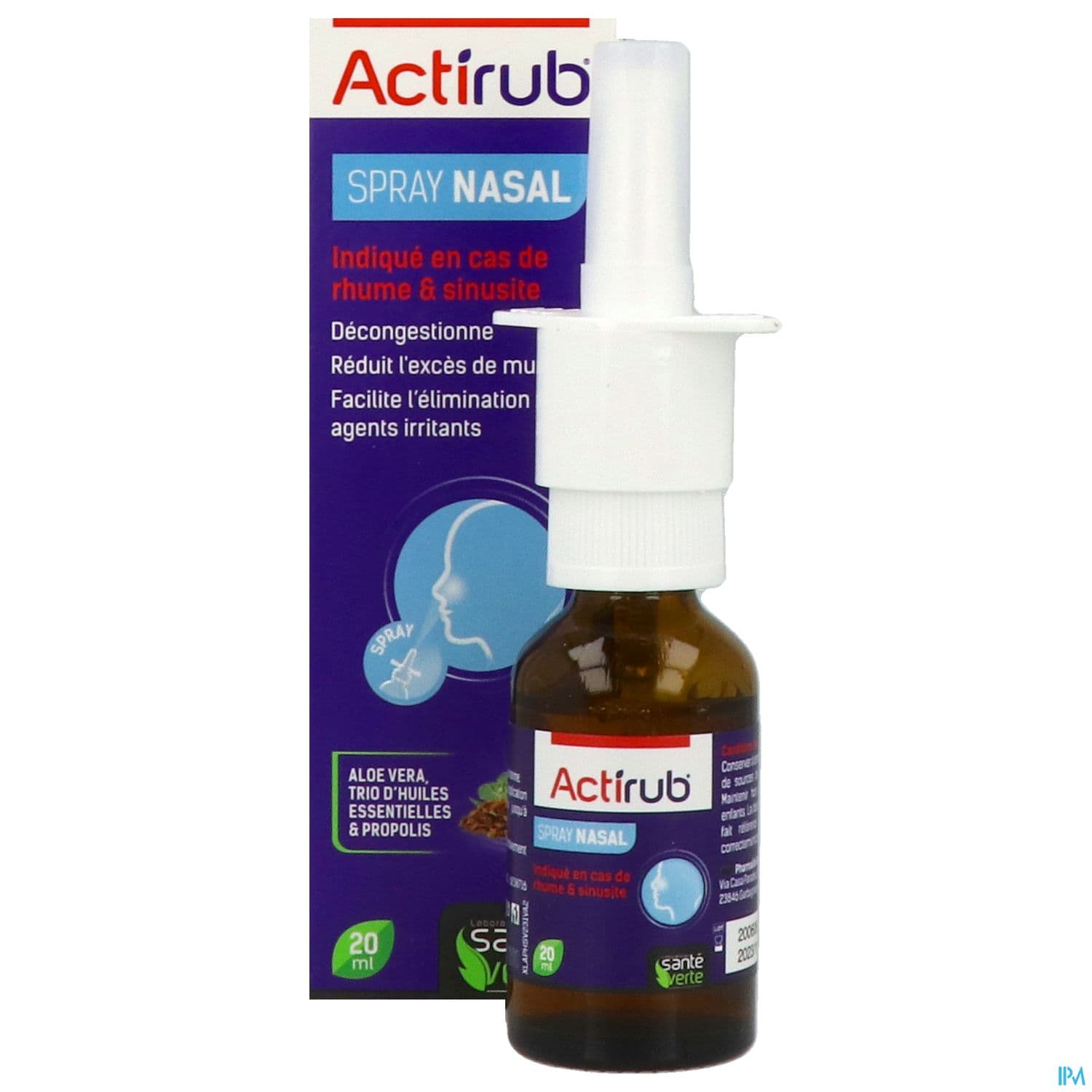 ACTIRUB SANTE VERTE SPR NAS 20ML