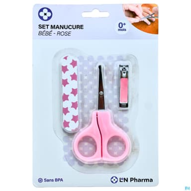 L2N SET MANUCURE BEBE ROSE