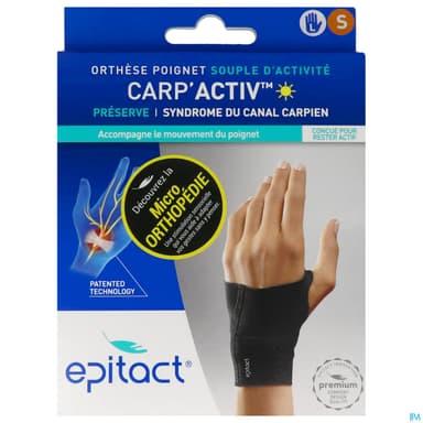 Epitact Carp Activ Orthese Poignet Gauche S