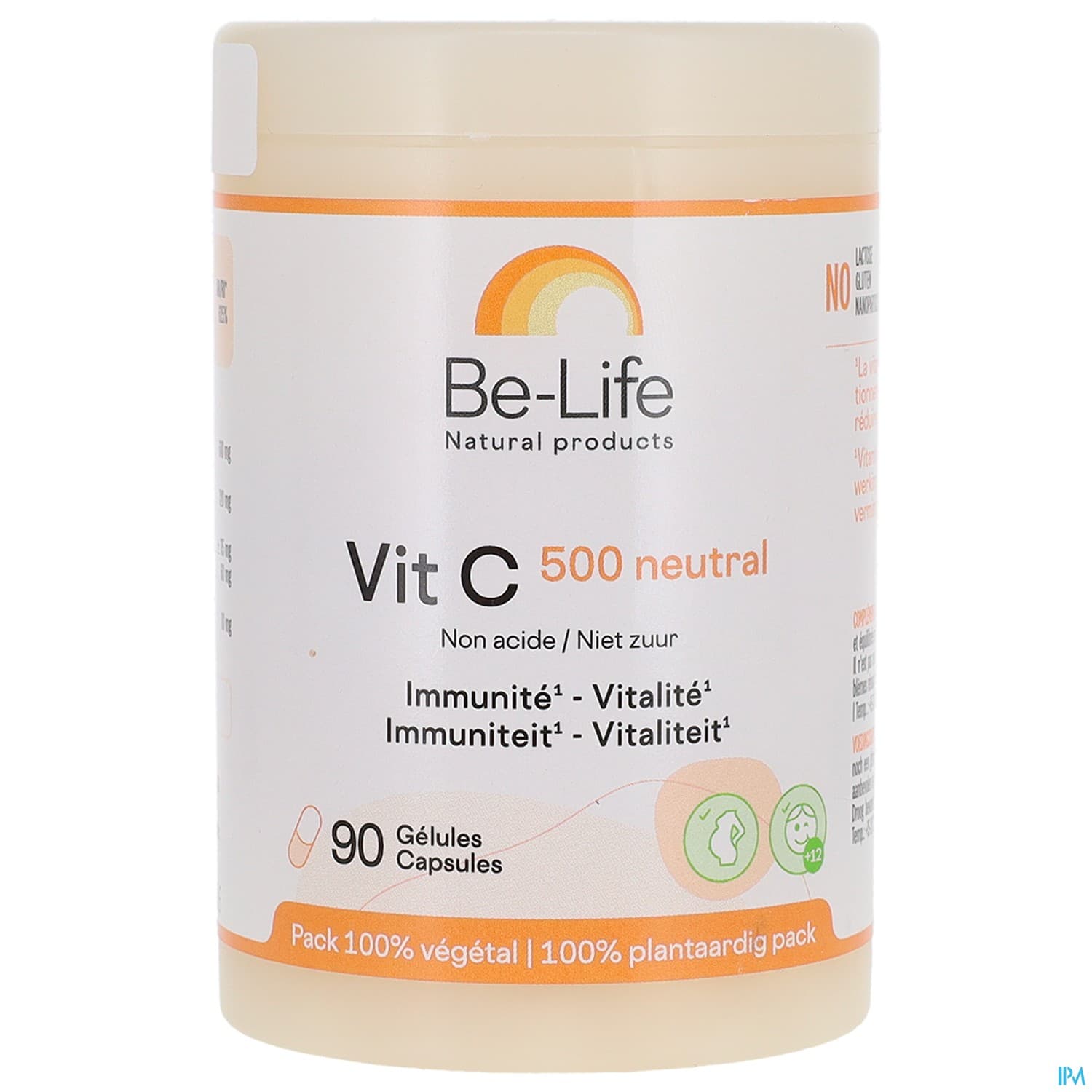 Be Life Vit C 500 Neutral Gelule 90