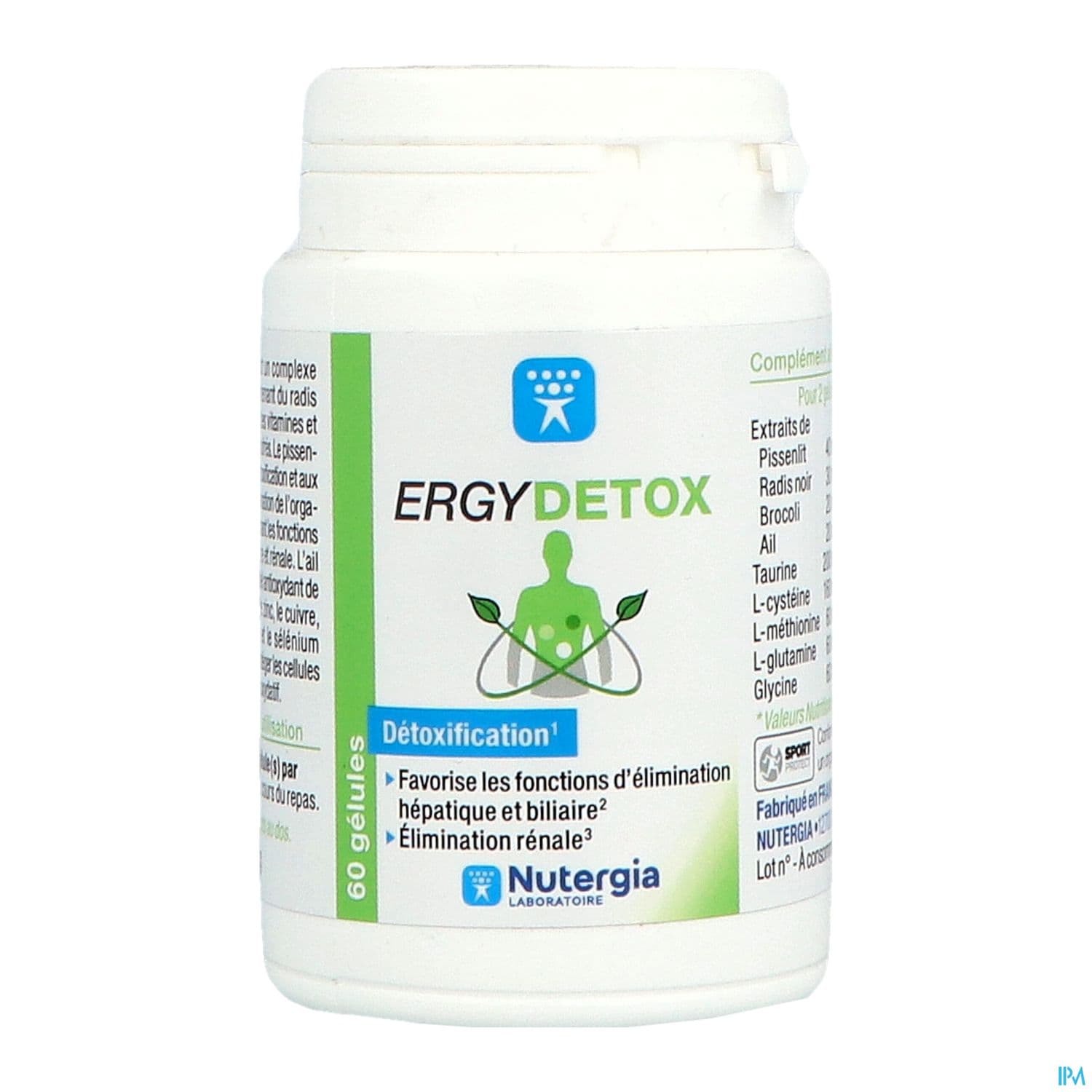 ERGYDETOX GELUL 60