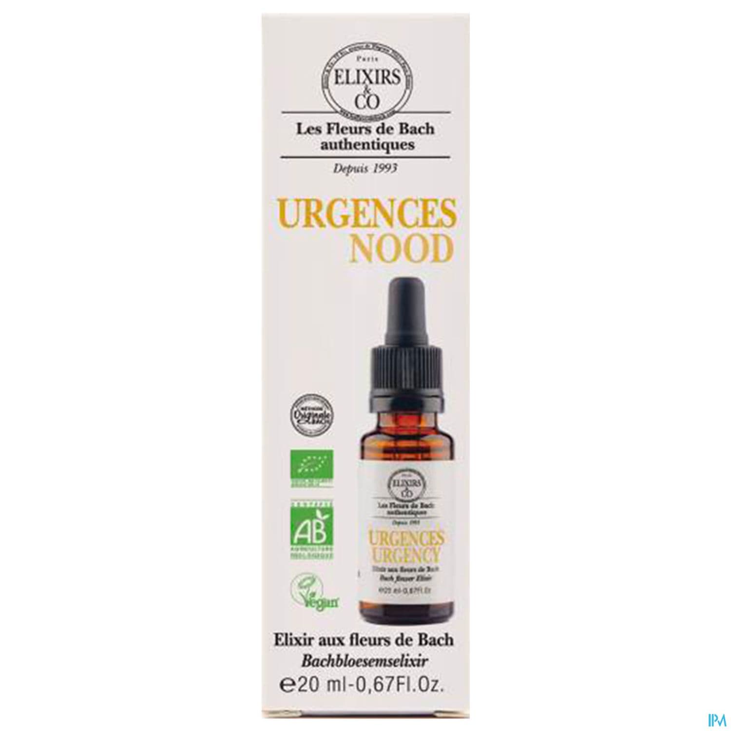 ELIX&CO ELIXIR CPSE URGENCE20ML