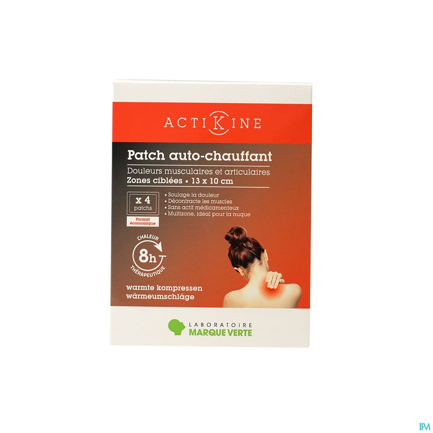ACTIKINE PATCH AUTOCHAUF 13X10CM 4