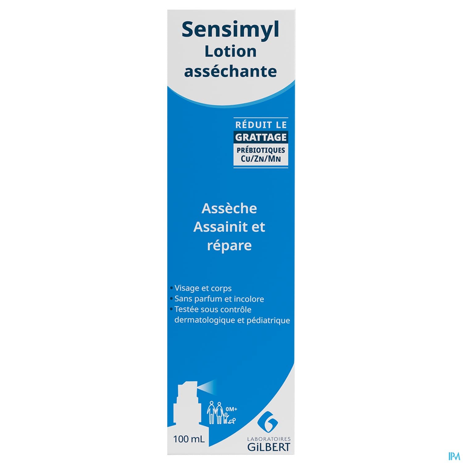 SENSIMYL LOTION ASSECHANTE 100ML