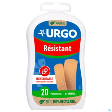 URGO PANSEMENT RESISTANT X20