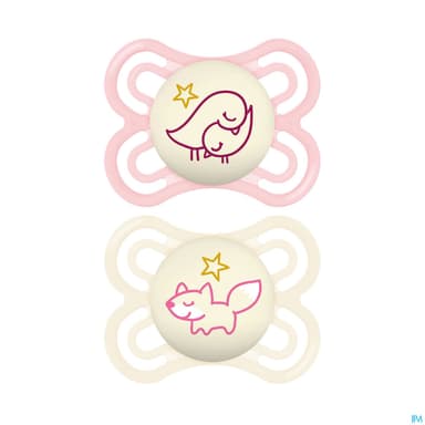 SUCET MAM PERFECT NUIT SIL 2-6M X2