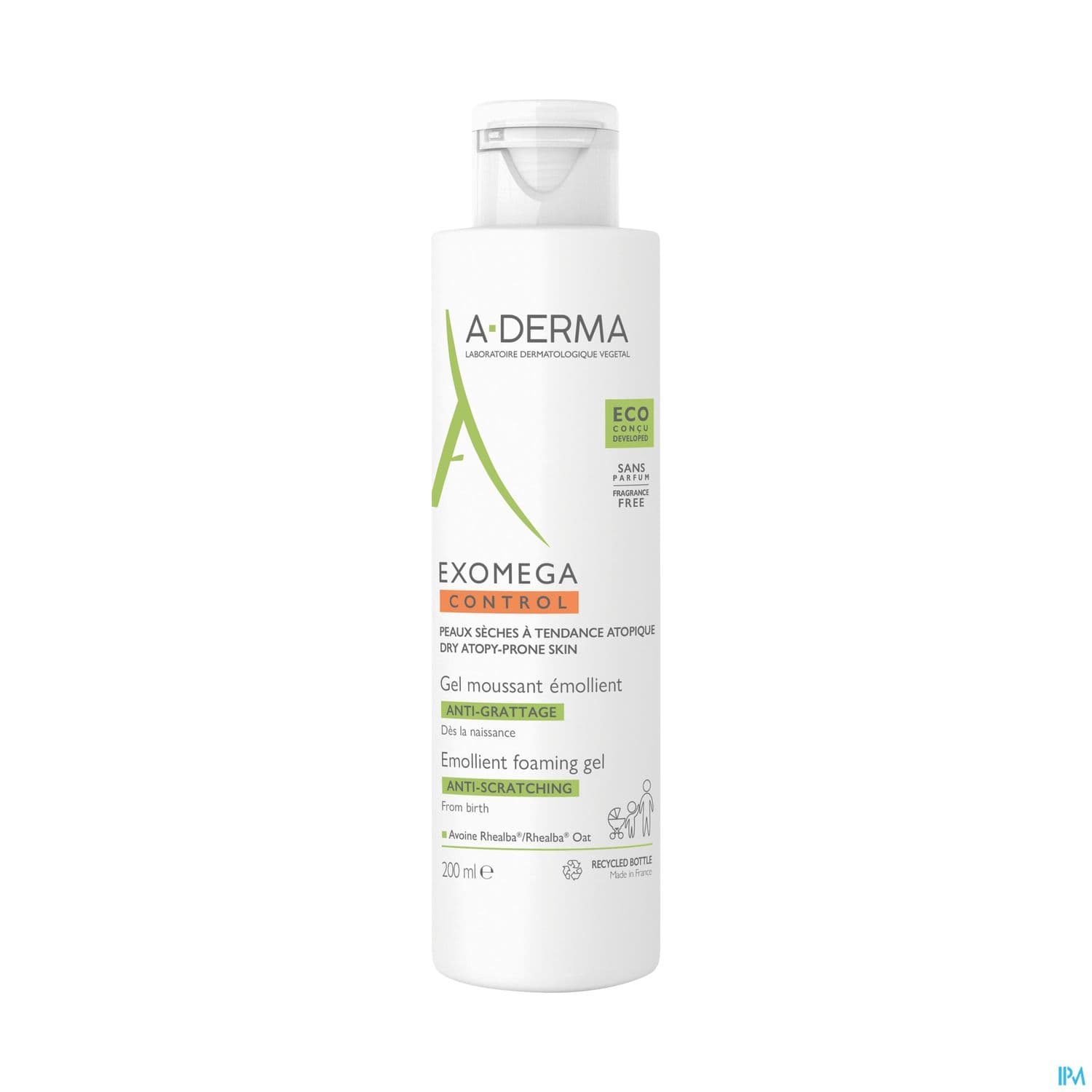 A-DERMA EXOMEGA CONT MOUS 200ML