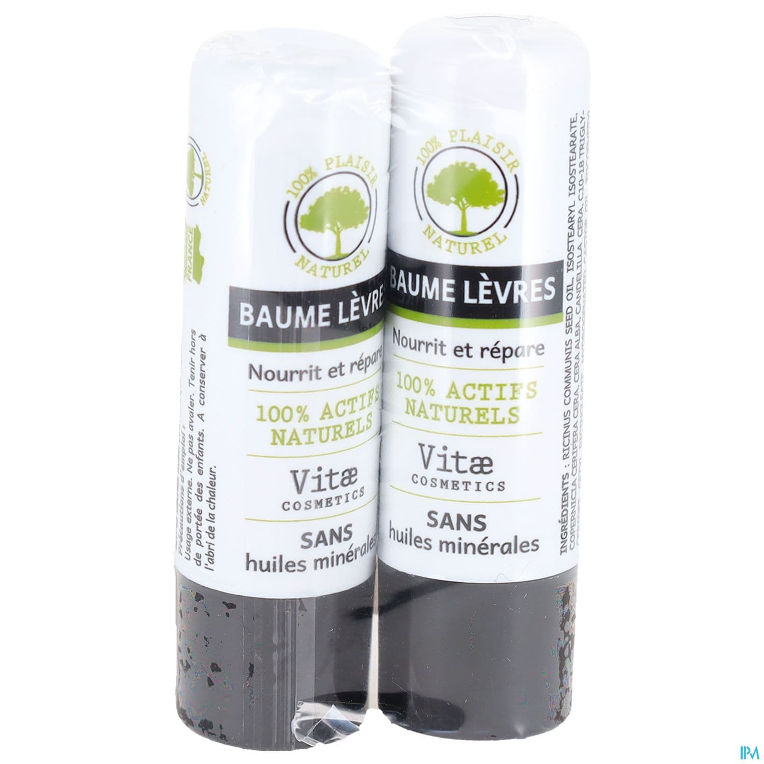 Vitae Cosmetics Baume Levres Karite X2