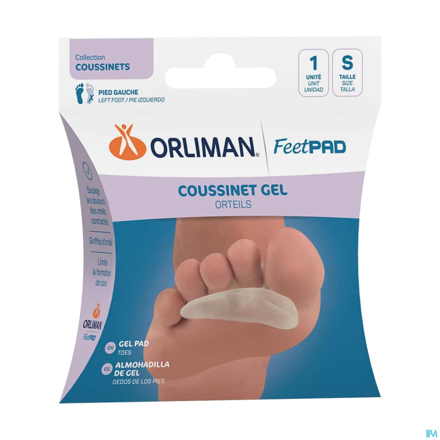 COUSSINET FEETPAD GEL ORTEIL G TM — La Grande Pharmacie du Bac
