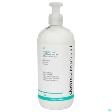Dermadvanced Acquaclean Lait Demaqu Douceur 500ml