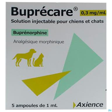 Buprecare 0mg3 Solution Injectable 1ml 5