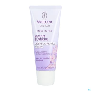Weleda Mauve Blanche Bebe Creme Protectrice Visage 50ml