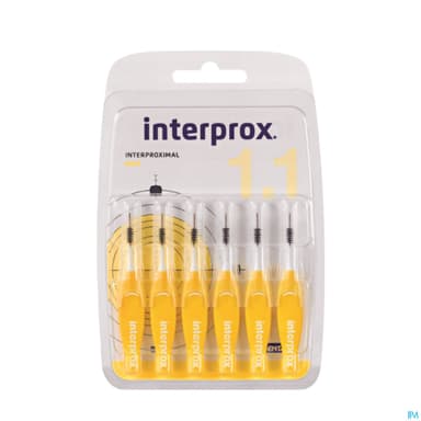 Interprox Brossette Interdentaire Jaune Mini 6