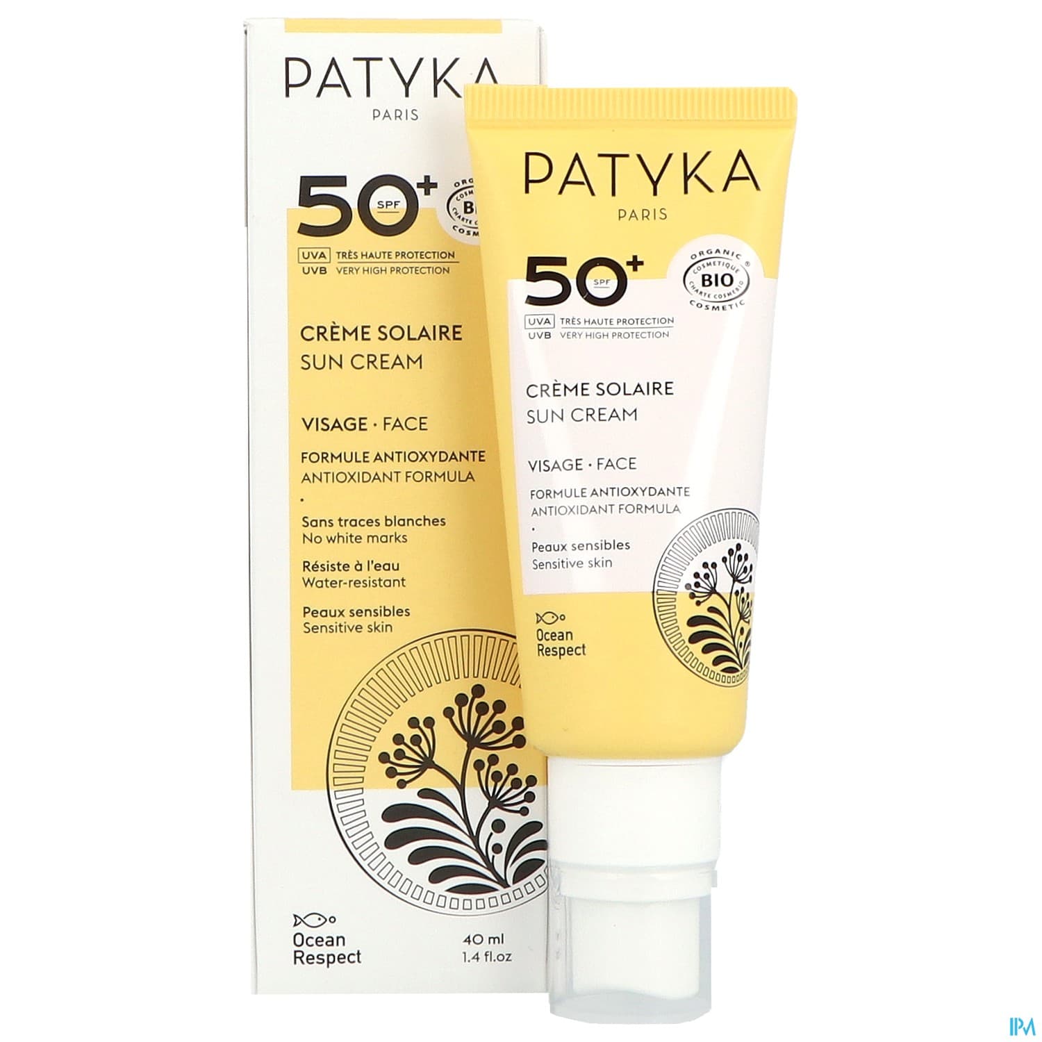 PATYKA SOL CR VISAGE SPF50+ 40ML