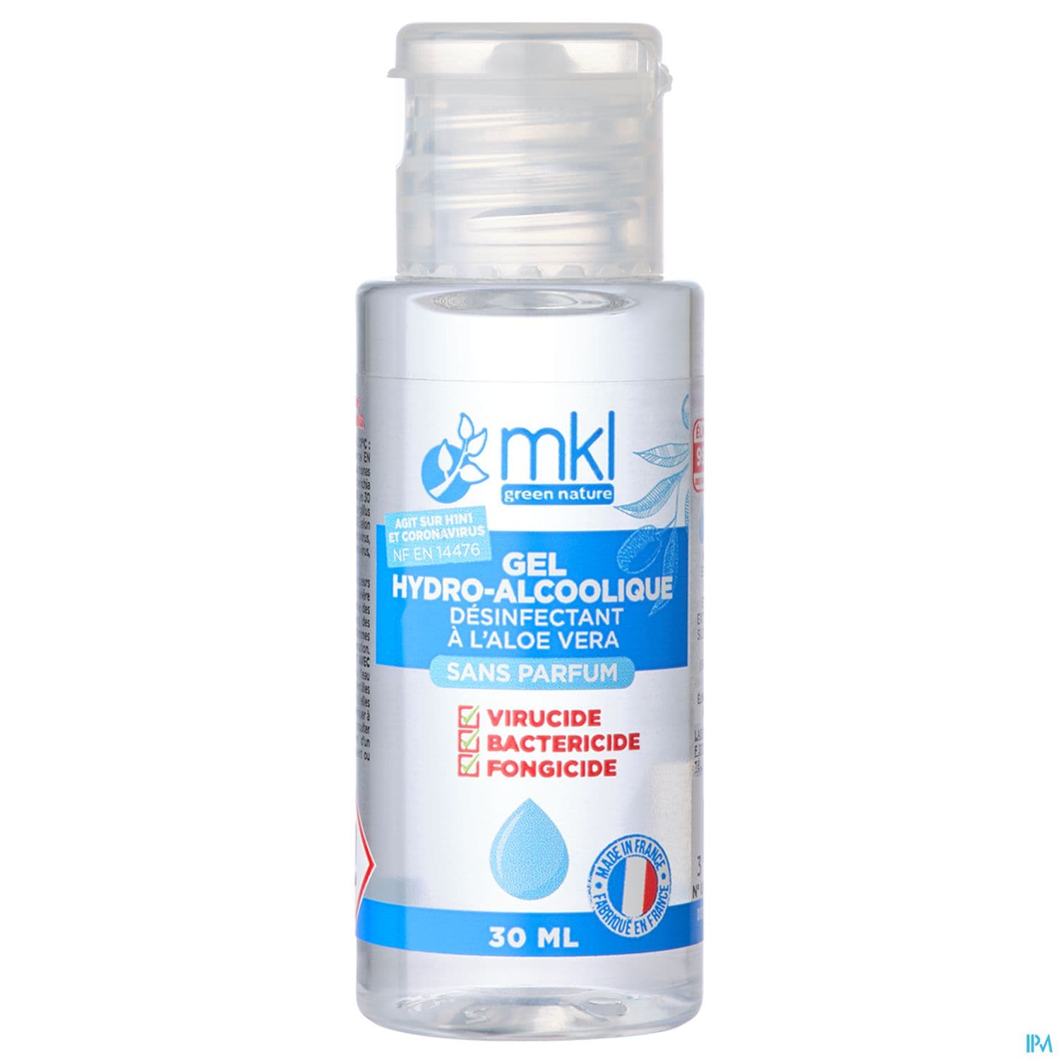 MKL GEL HYDROALCOOLIQ NEUTRE 30ML