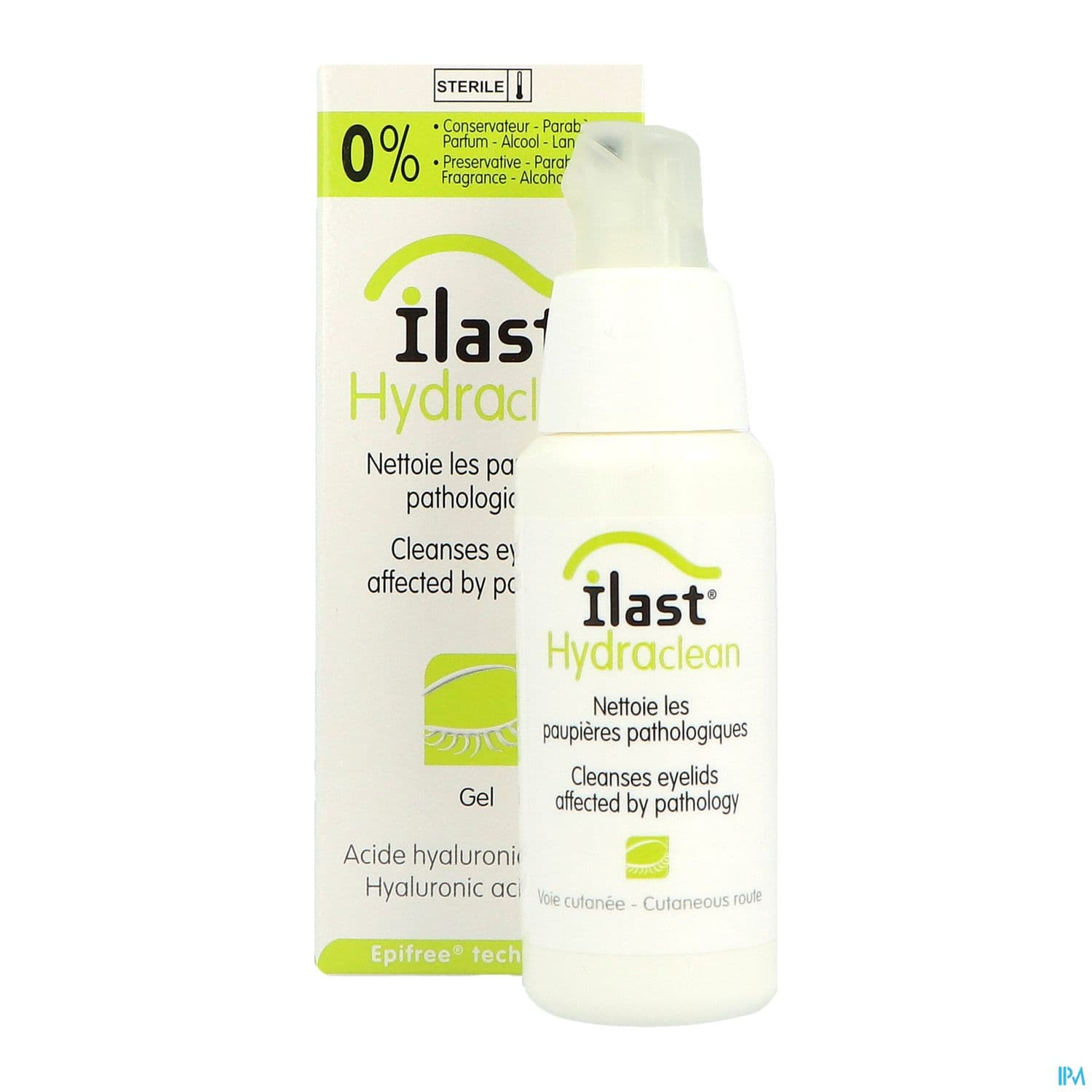 Ilast Hydra Gel Nettoyant Paupieres Cils 50ml