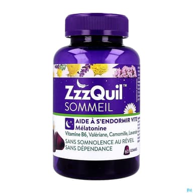 ZZZQUIL SOMMEIL GOMME X60
