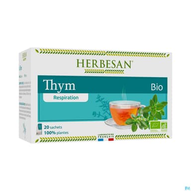Herbesan Infusion Thym Bio Sechet 20