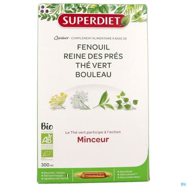 SUPERDIET QUAT MINCEUR BIO AMP20