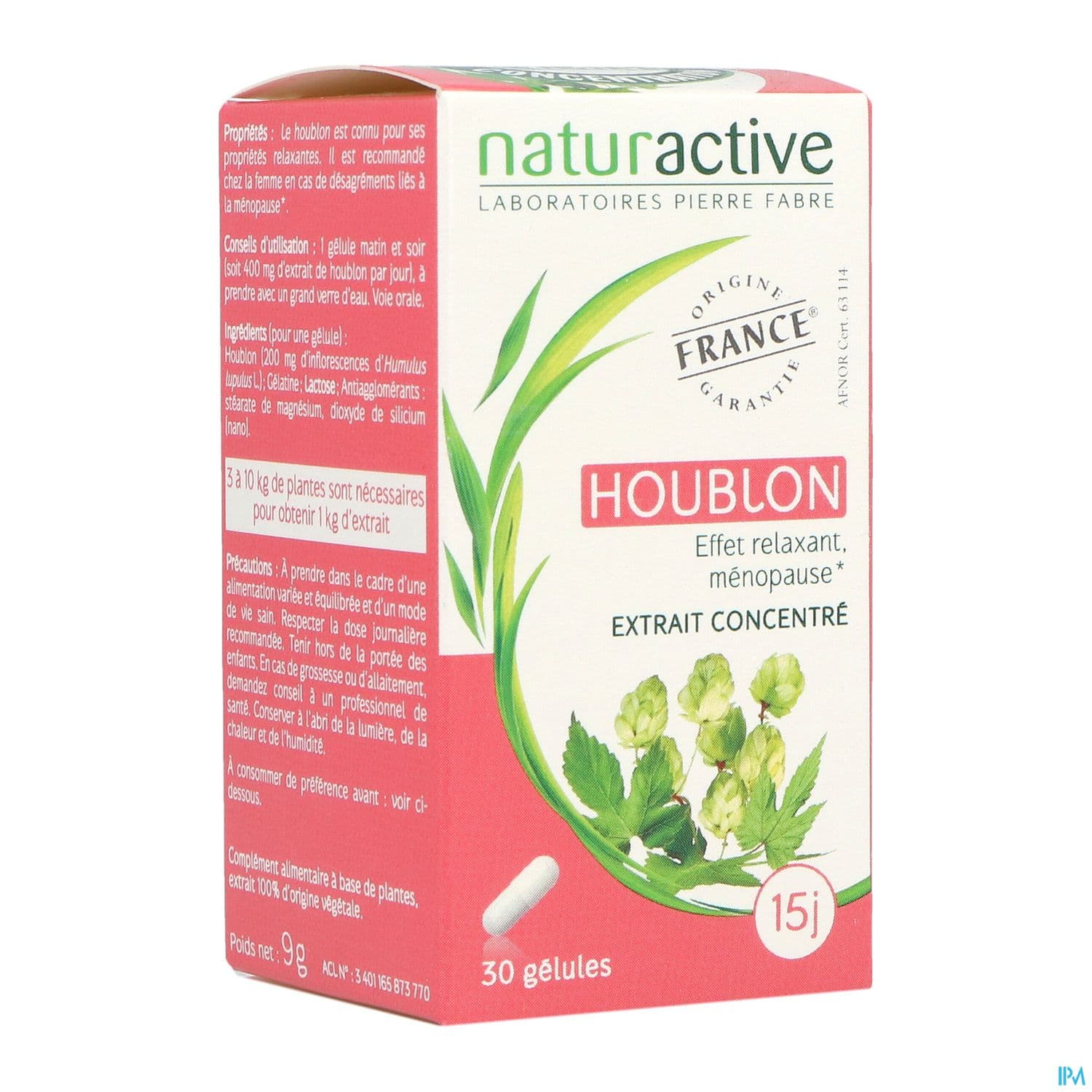Naturactive Houblon Gelule 30
