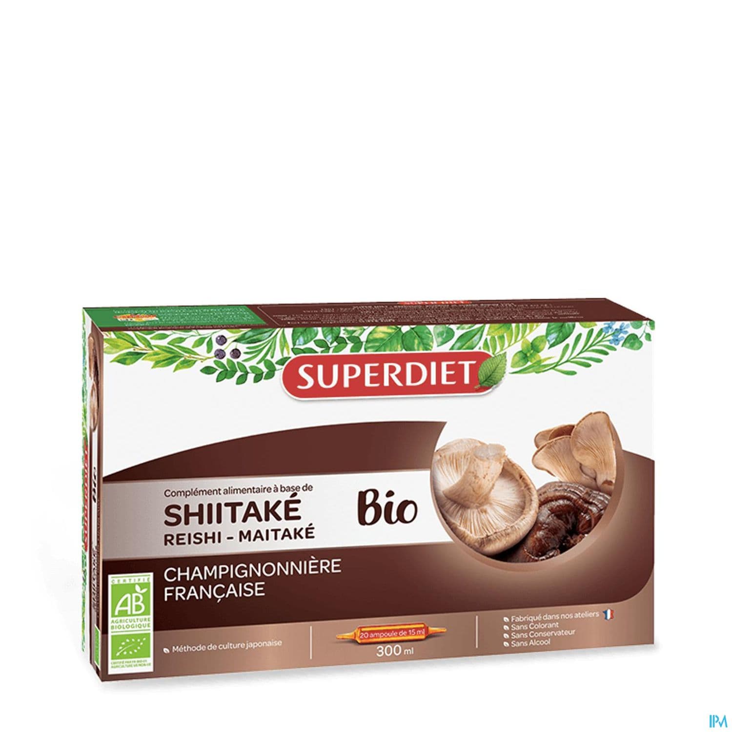 SUPERDIET SHIITAK/REISHI BIO AMP20