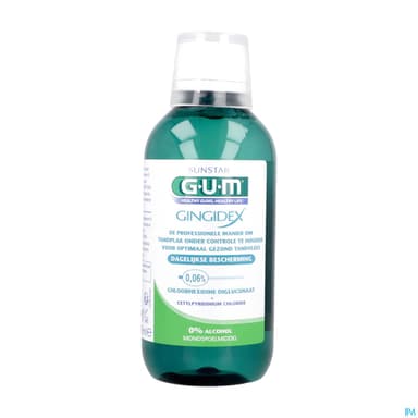 Gum Gingidex 0.06 Bain De Bouche Sans Alcool 300ml