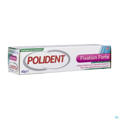 Polident Fixation Forte Creme Fixative 40g
