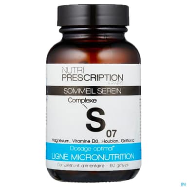 Nutriprescription S07 Sommeil Serein Gelule 60