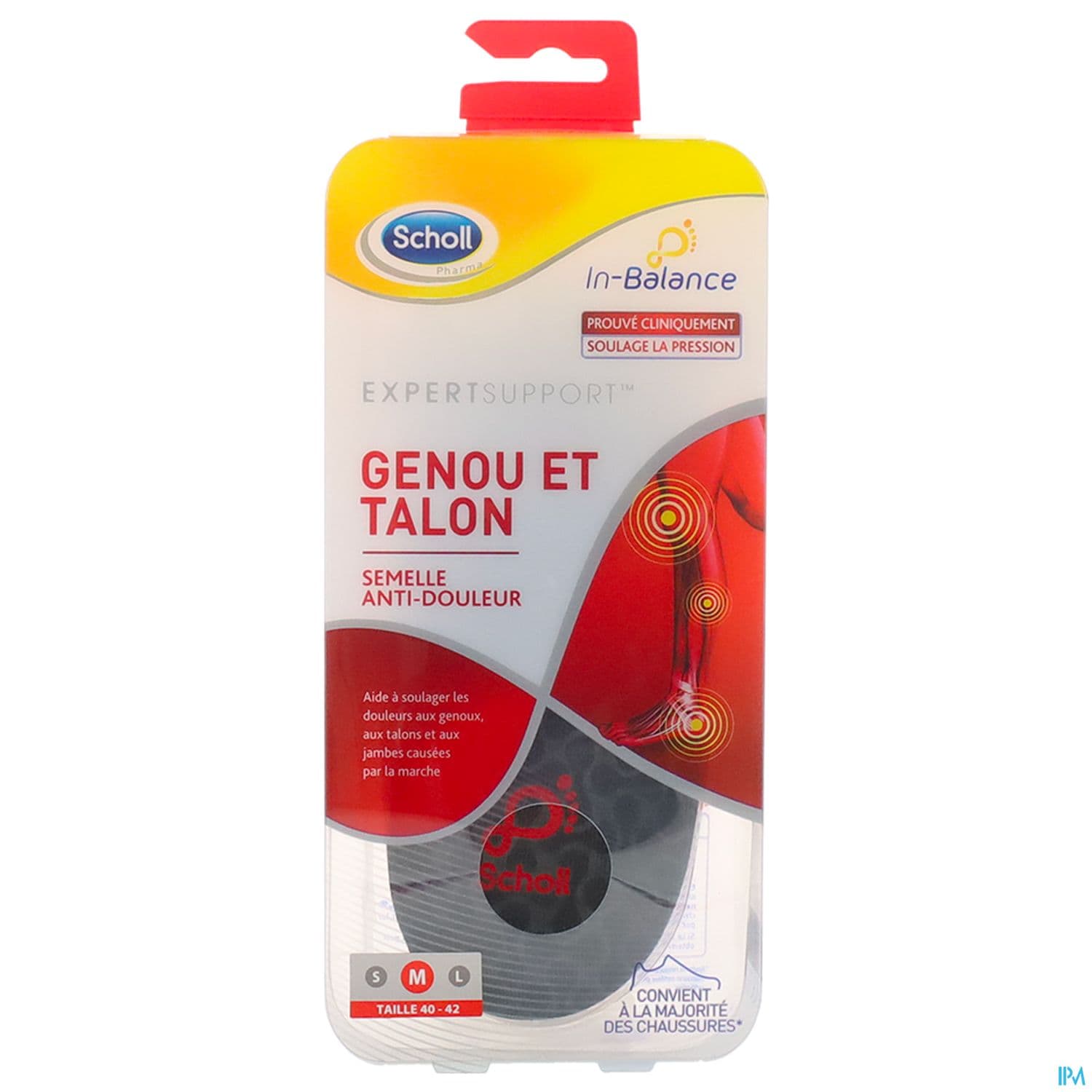 SCHOLL SEMELLE GENOU & TALON T2