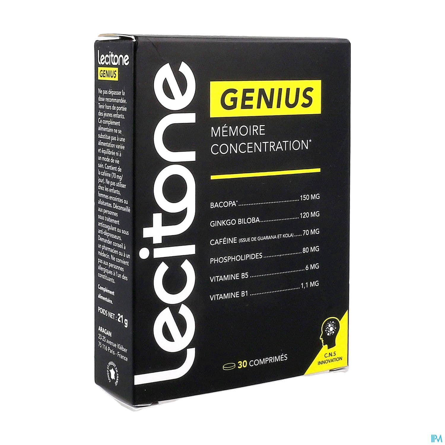 Synactifs Genius Actifs Comprime 30