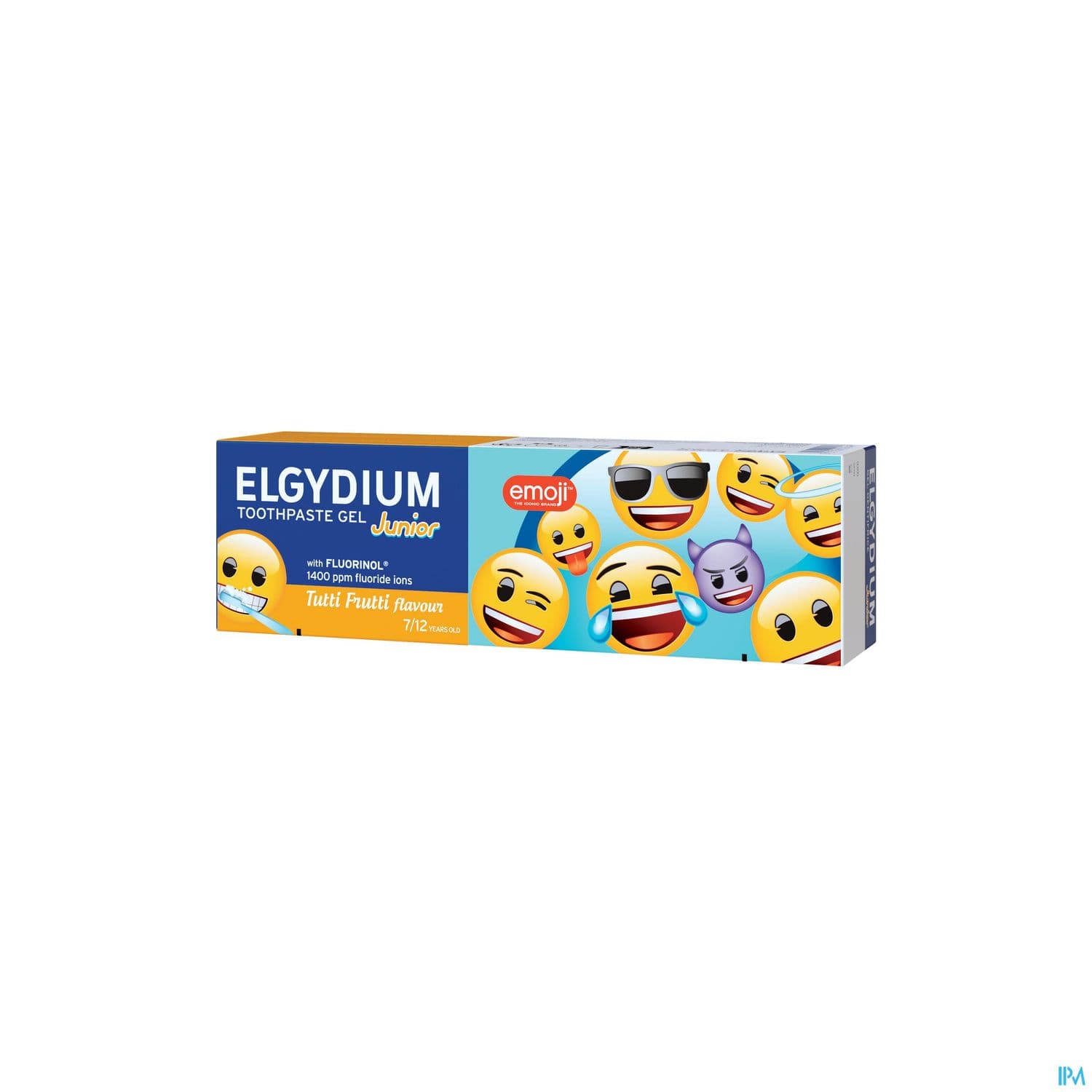 Elgydium Kids Gel Dentifrice 7/12ans Emoji Tutti Frutti 50ml