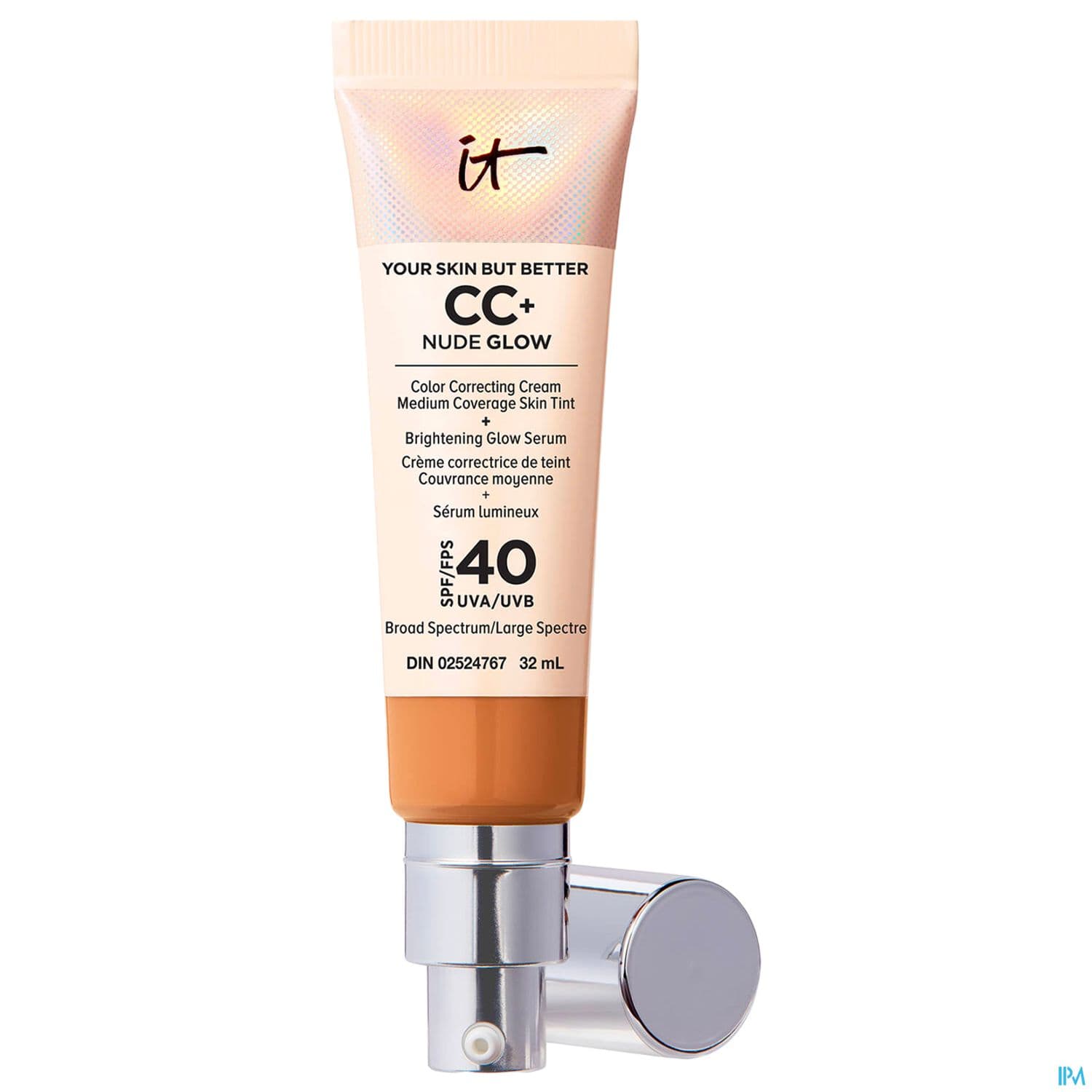 It Cosmetics Cc+ Cream Nude Glow Illuminatrice Spf40 Tan 32ml