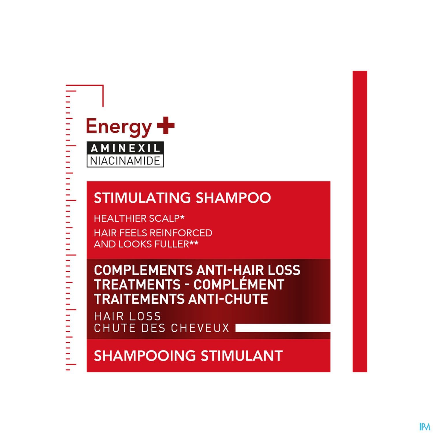 DERCOS ENERGY+ SH STIM SH 400ML